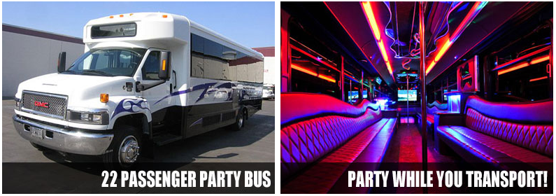 airport transportation party bus rentals jersey city