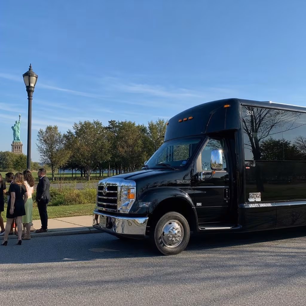 Rent a Bus to Liberty State Park