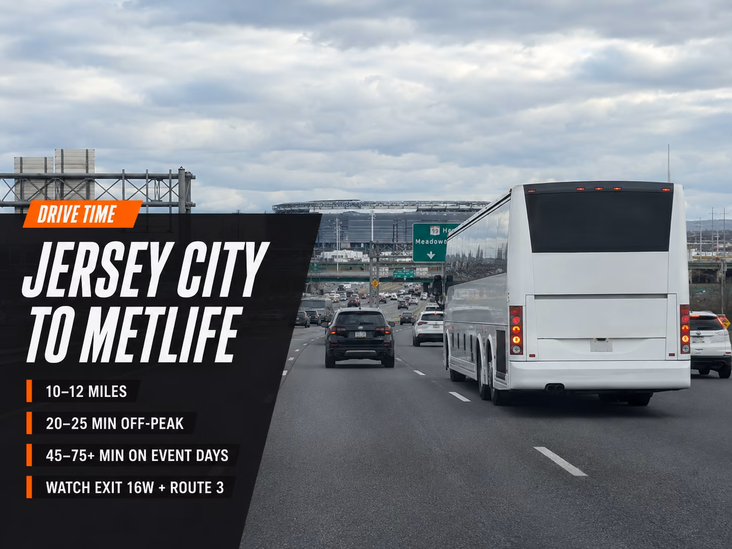 MetLife Stadium bus rental prices