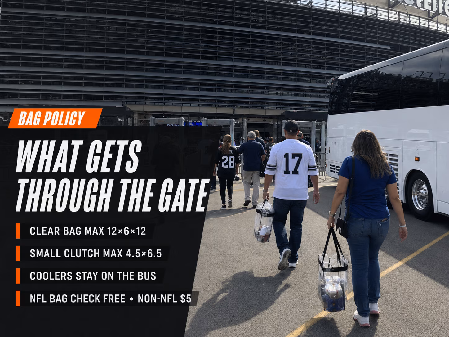 Tailgating at MetLife Stadium rules and tips