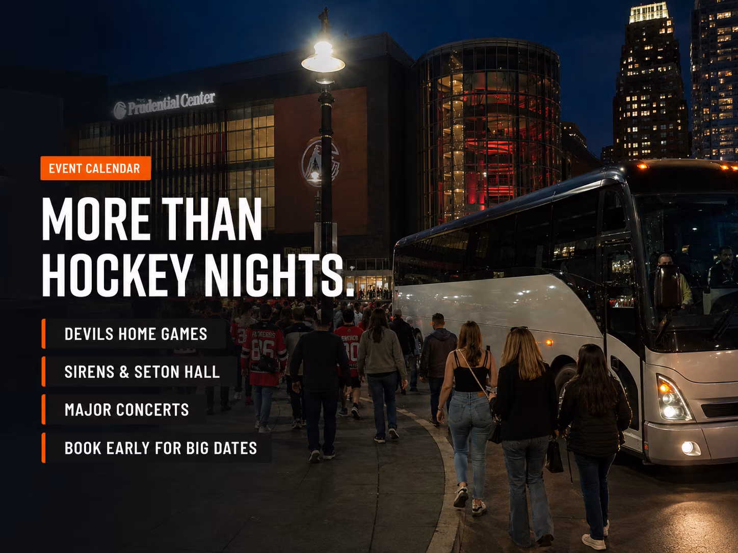 Prudential Center full event calendar