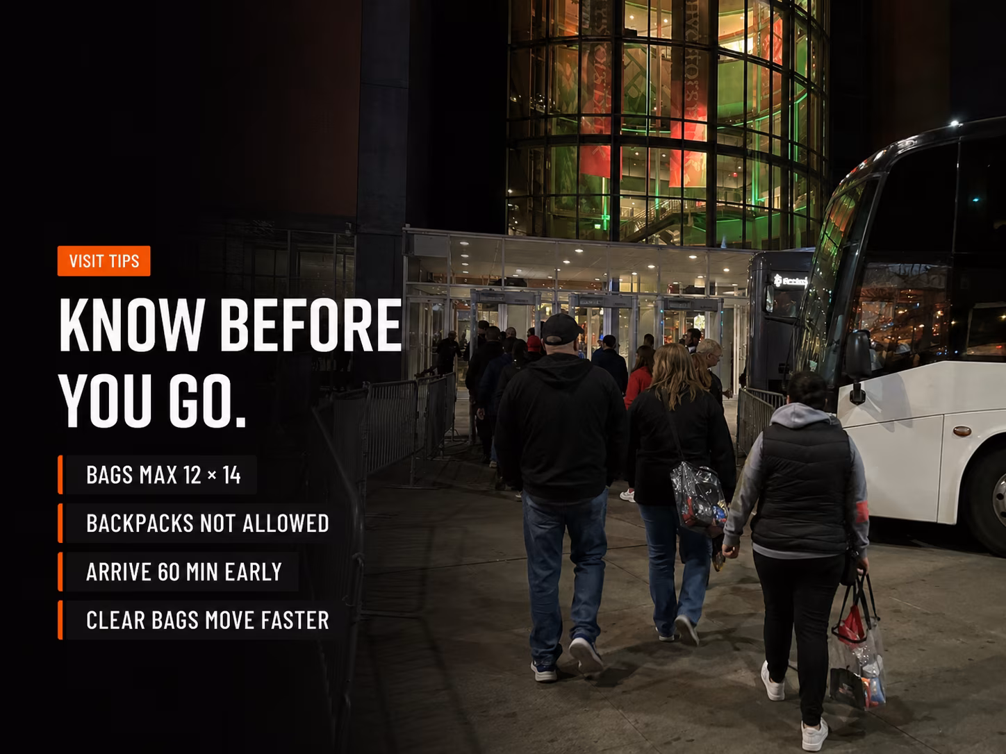 Tips for visiting Prudential Center with a group