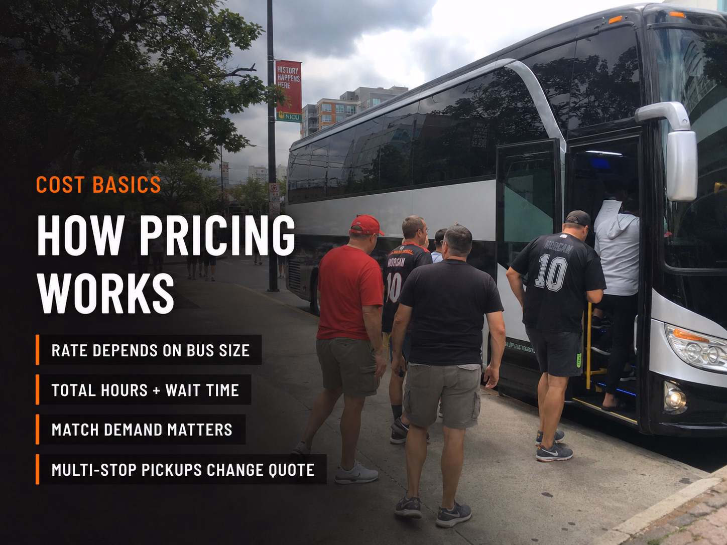 Bus rental prices for Red Bull Arena