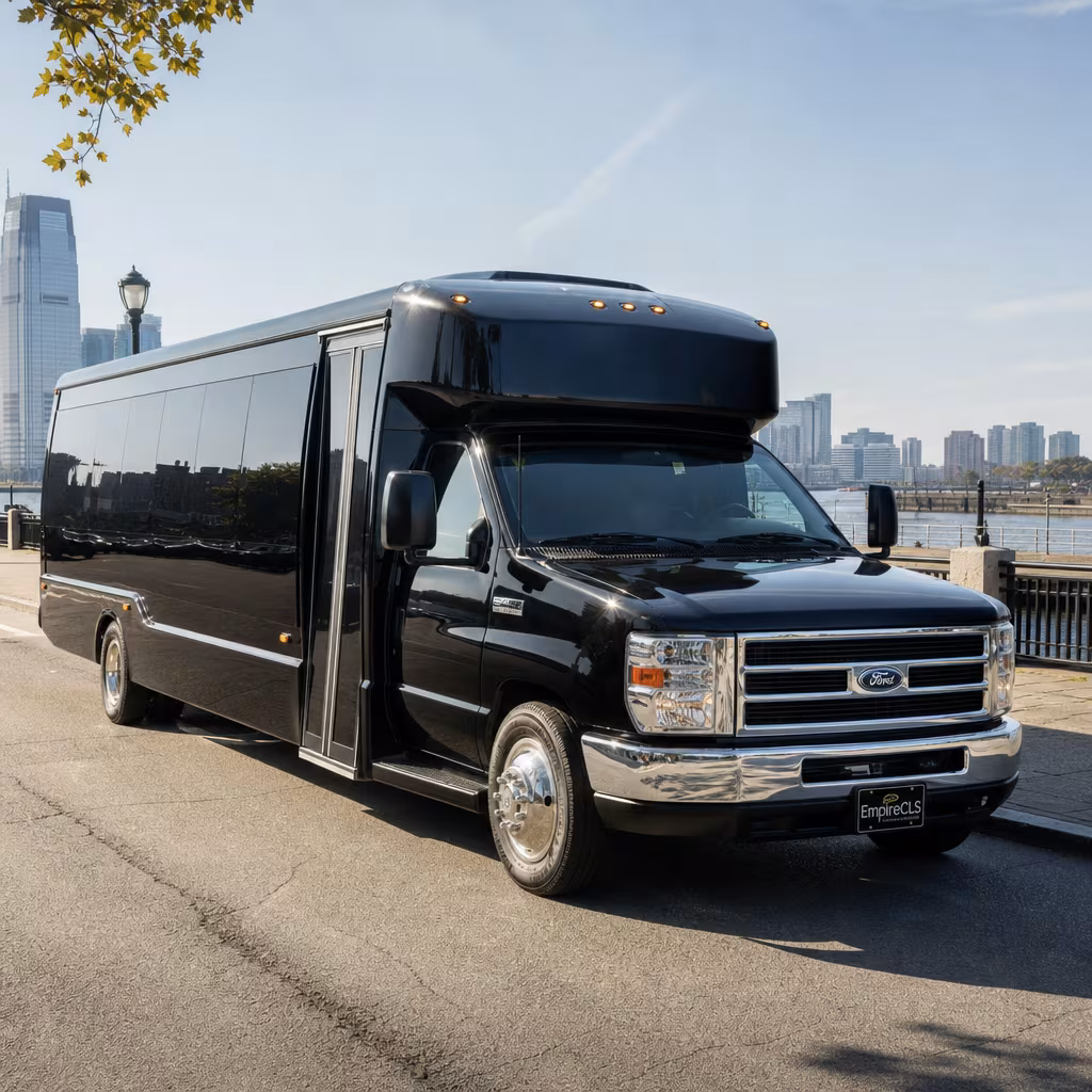 15 Passenger Party Bus Exterior