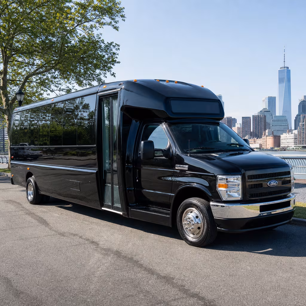 20 Passenger Party Bus Exterior