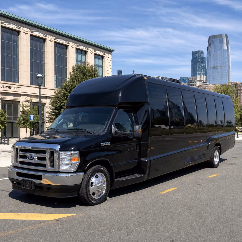 25 Passenger Party Bus Exterior