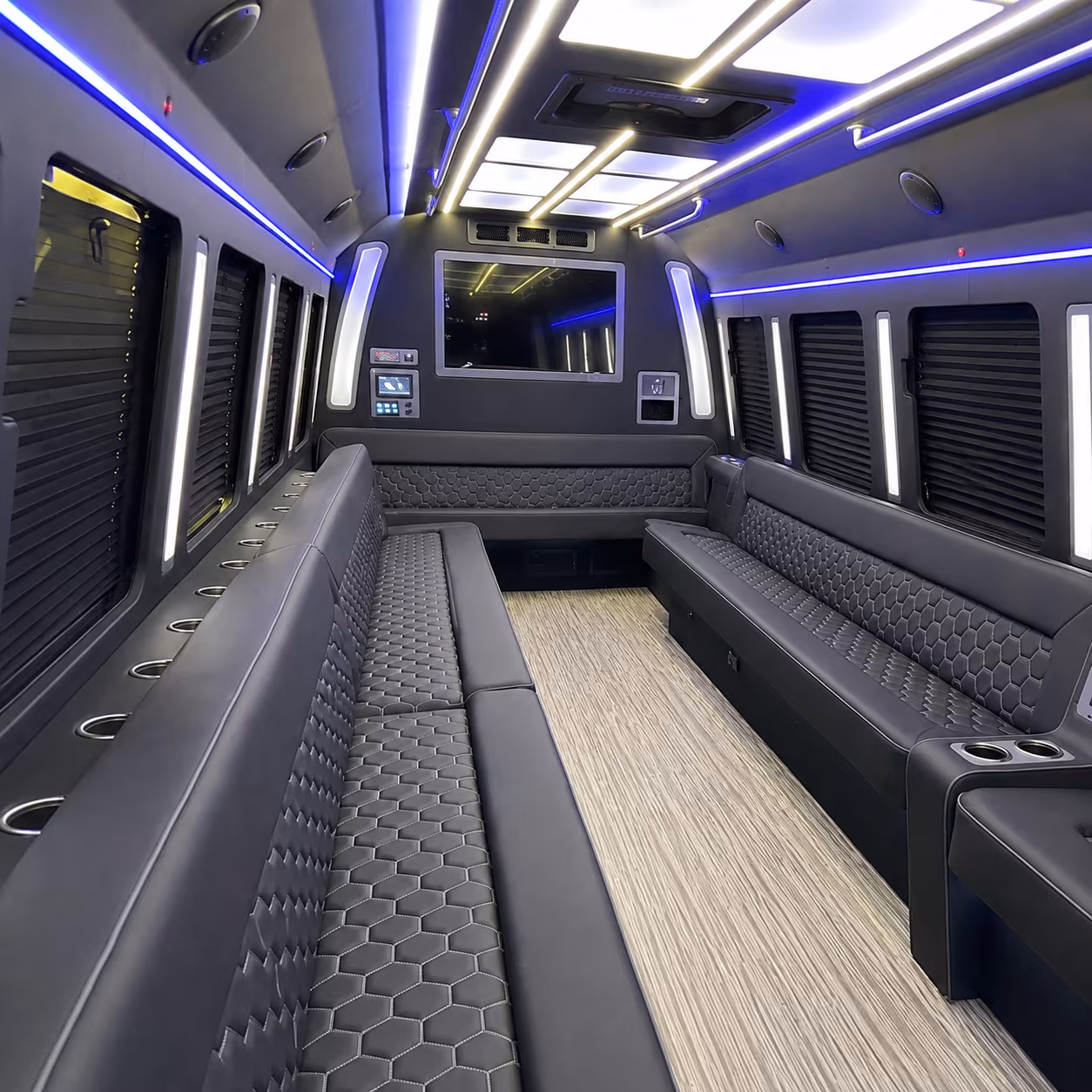 Jersey City Bachelor & Bachelorette Transportation onboard seating