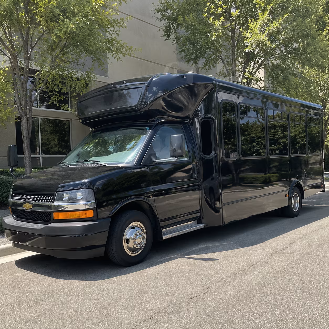 Jersey City Birthday, Sweet 16, & Quinceañera Transportation party bus exterior