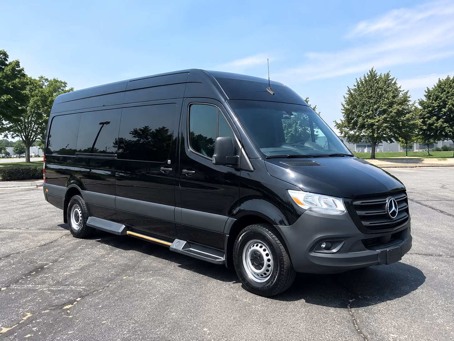 Jersey City Corporate Transportation party bus exterior