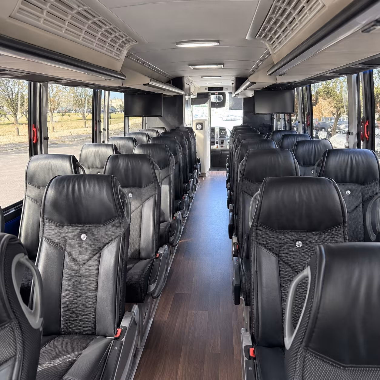 Jersey City Corporate Transportation party bus exterior
