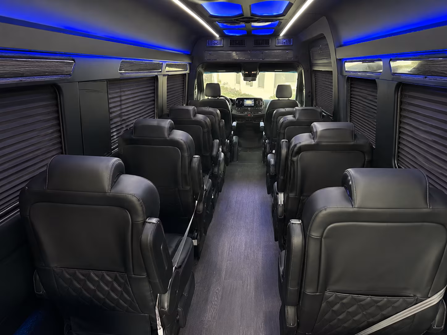 Jersey City Corporate Transportation party bus exterior