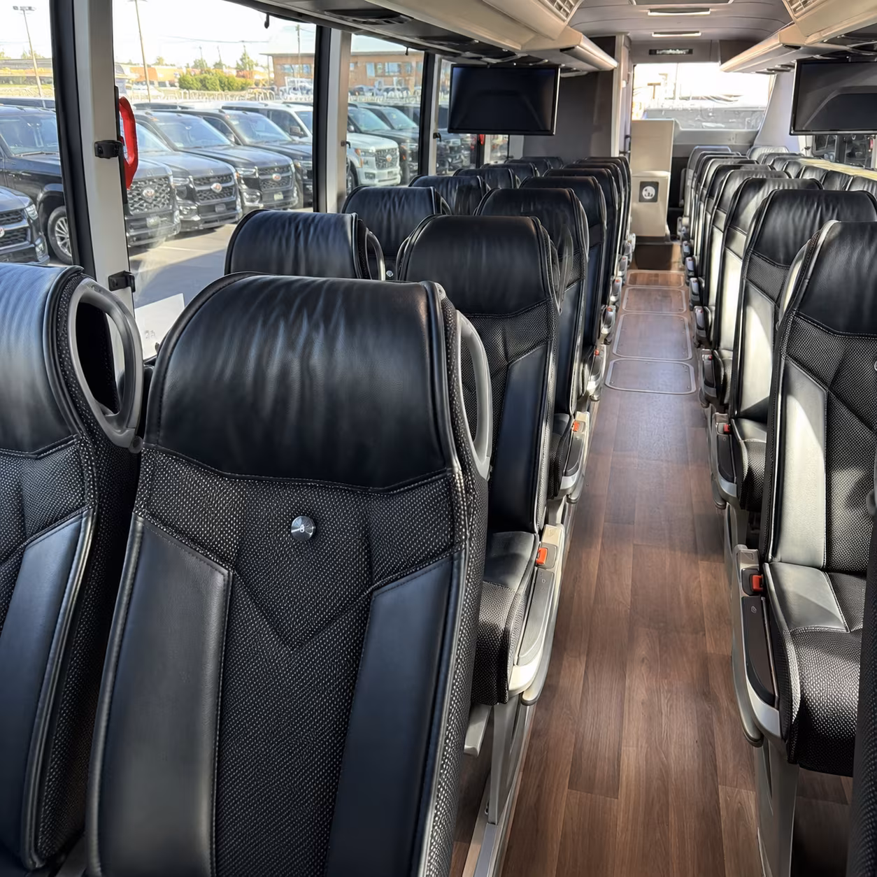 Jersey City Corporate Transportation onboard seating