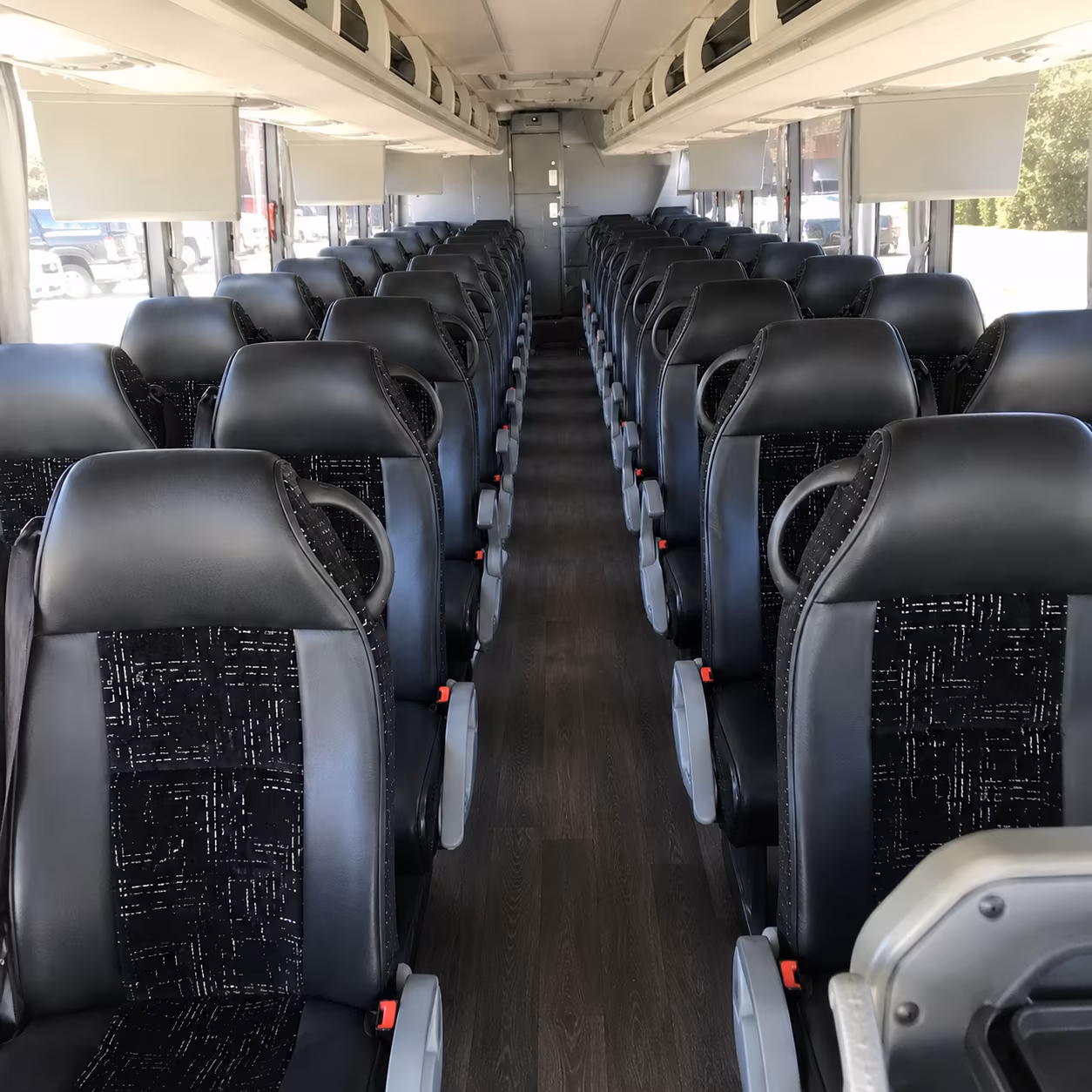 Jersey City Corporate Transportation party bus exterior