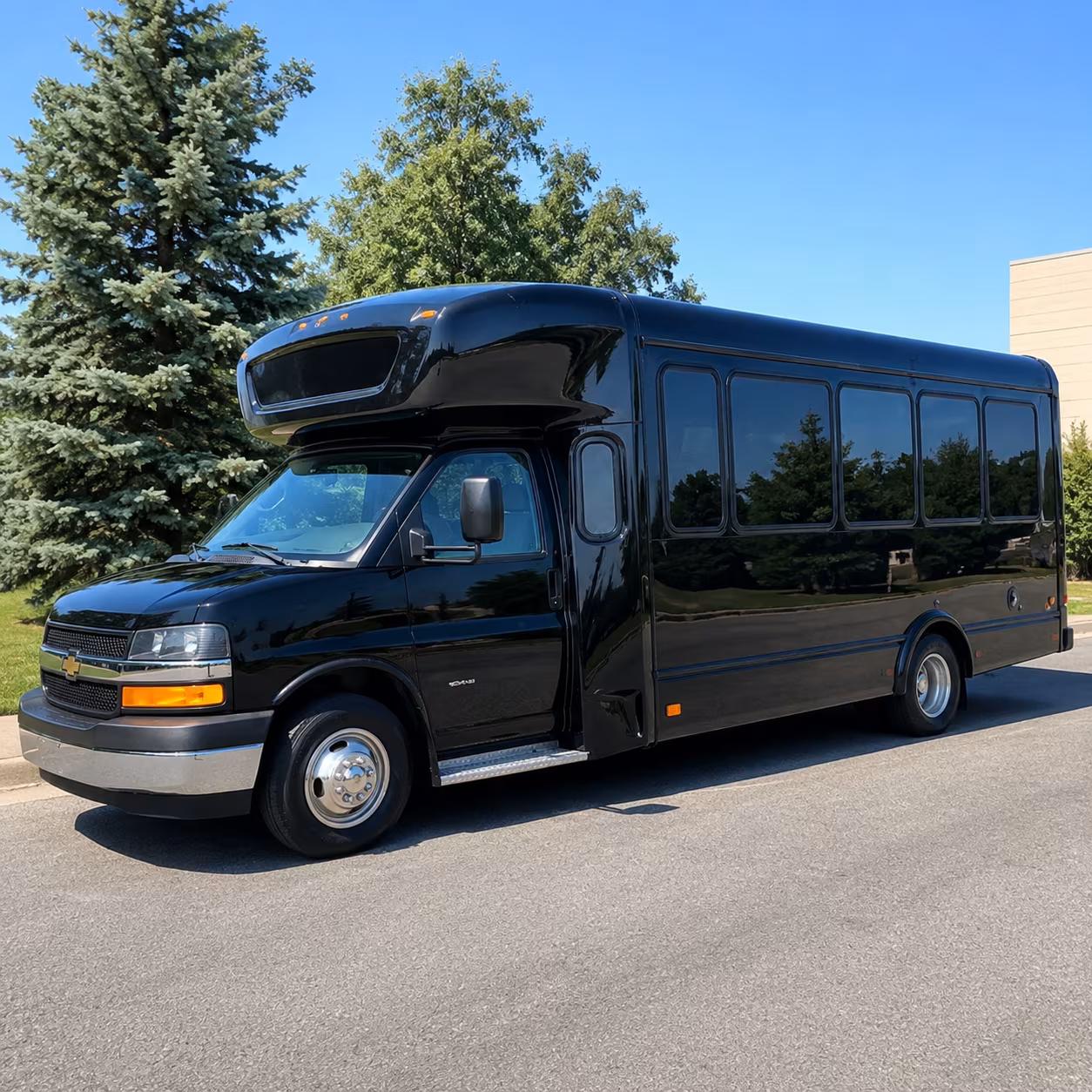 Jersey City Sporting Event Transportation party bus exterior