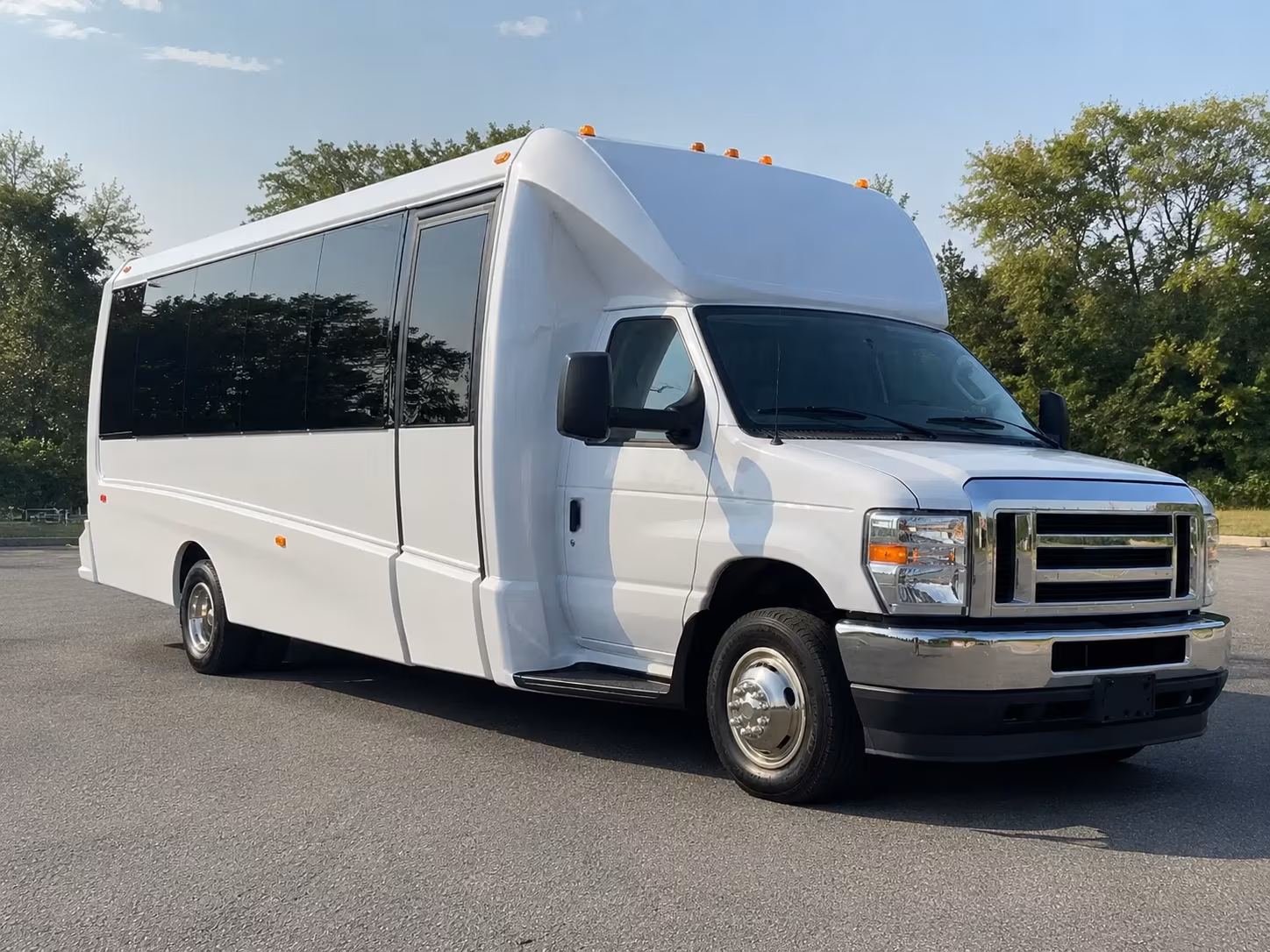 Jersey City Sporting Event Transportation party bus exterior