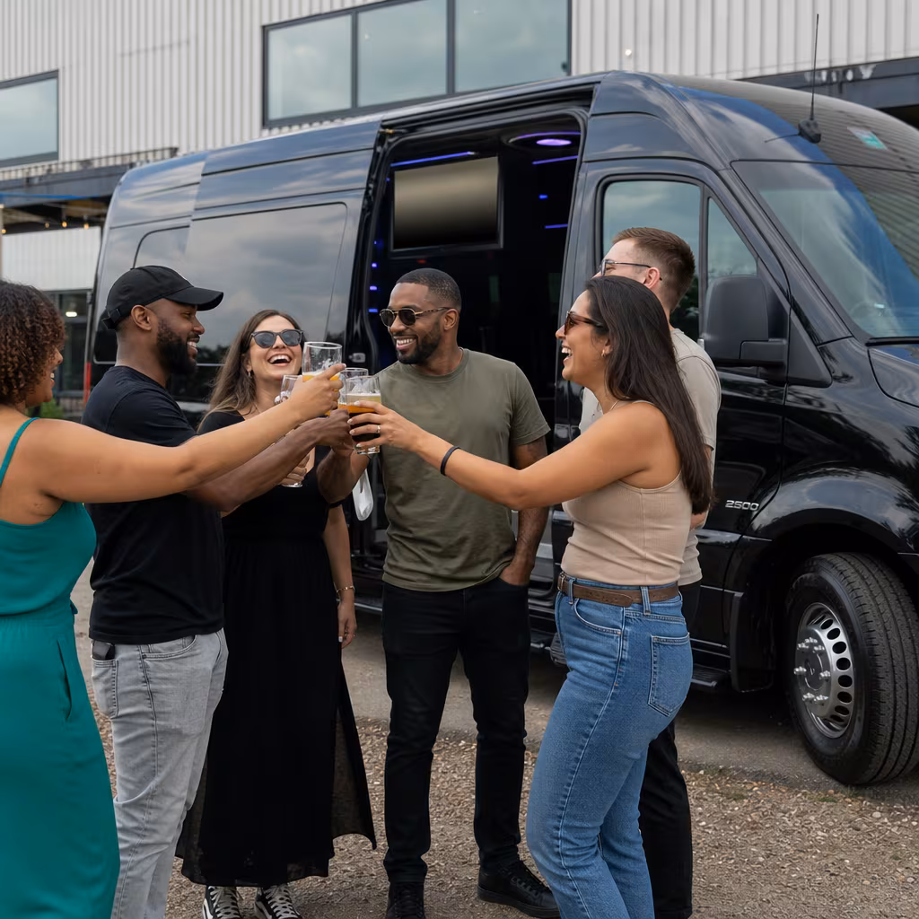 Jersey City Winery Tour & Pub Crawl Transportation